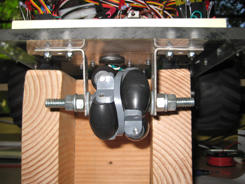 Omniwheel mounting